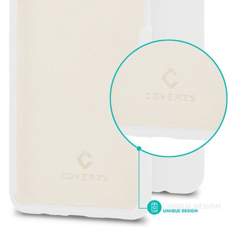Coverzs Coverzs Luxe Liquid Silicone case Samsung Galaxy A72 (wit)