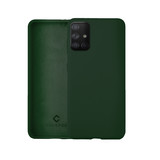 Coverzs Luxe Liquid Silicone case Samsung Galaxy A51 (donkergroen)