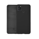Coverzs Luxe Liquid Silicone case Samsung Galaxy A21s (zwart)