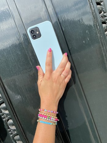 ShieldCase® ShieldCase Pantone siliconen hoesje iPhone Xs Max (blauw)