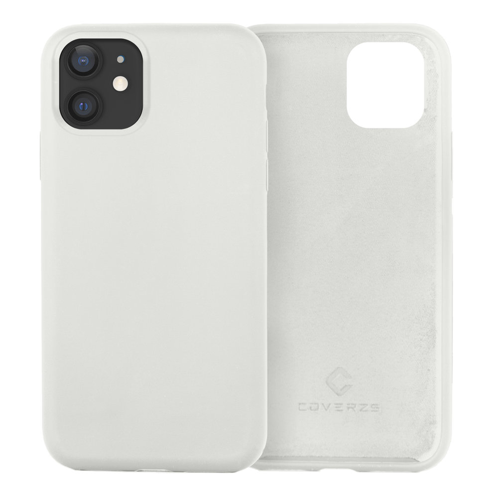 Coverzs Coverzs Luxe Liquid Silicone case iPhone 11 Pro (wit)