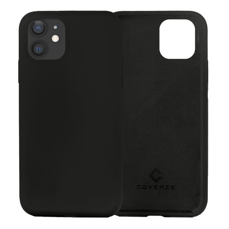 Coverzs Coverzs Luxe Liquid Silicone case iPhone 11 Pro (zwart)