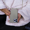 Coverzs Coverzs Silicone case met koord iPhone 11 Pro (grijs) Coverzs Coverzs Silicone case met koord iPhone 11 Pro (grijs)