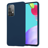 ShieldCase® Samsung Galaxy A52s siliconen hoesje (blauw)
