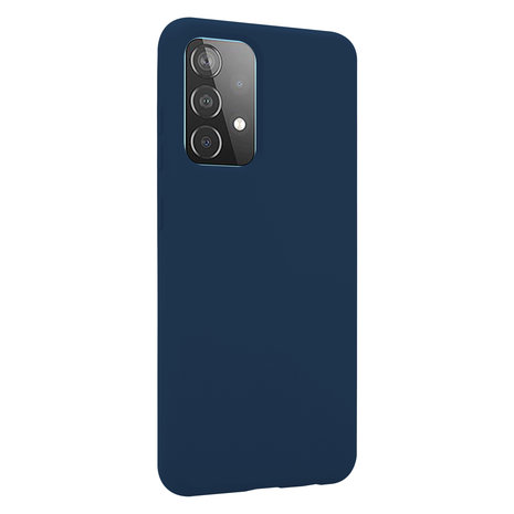 ShieldCase® Shieldcase Samsung Galaxy A52s siliconen hoesje (blauw)
