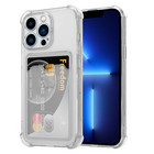 ShieldCase® ShieldCase iPhone 13  Pro TPU hoesje met pasjeshouder (transparant)