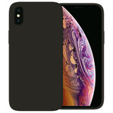 Ceezs iPhone X hoesje siliconen / iPhone Xs hoesje siliconen (zwart)