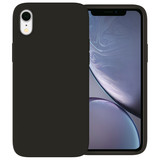 Ceezs iPhone Xr hoesje siliconen zwart