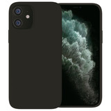 Ceezs iPhone 12 Mini hoesje siliconen / iPhone 12 Mini case silicone zwart