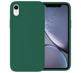 Ceezs iPhone Xr hoesje siliconen groen