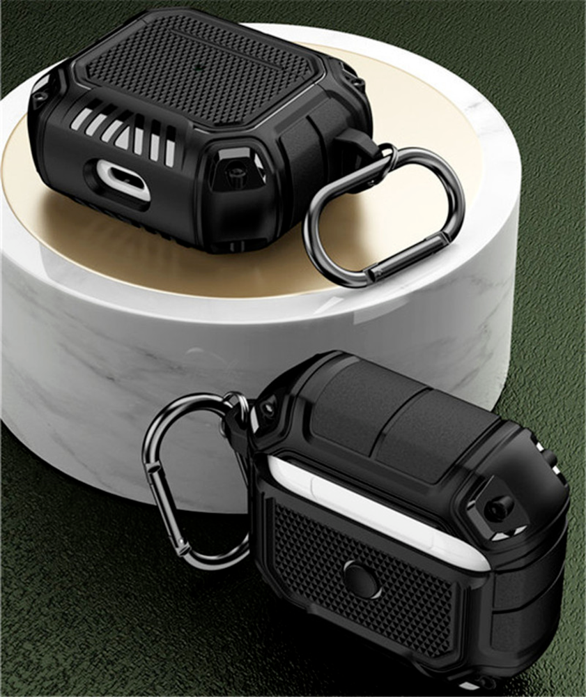 ShieldCase® Shieldcase Airpods 3 Rugged TPU case (zwart) ShieldCase® Shieldcase Airpods 3 Rugged TPU case (zwart)