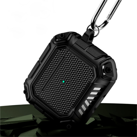 ShieldCase® Shieldcase Airpods 3 Rugged TPU case (zwart) ShieldCase® Shieldcase Airpods 3 Rugged TPU case (zwart)