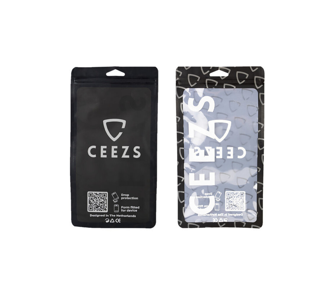 Ceezs Ceezs iPhone 12 Pro Max hoesje siliconen Donkerblauw