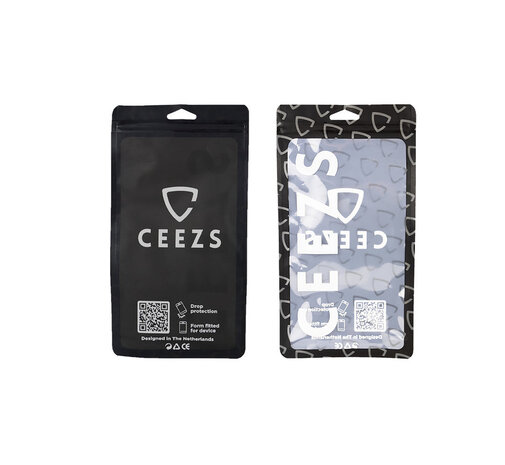 Ceezs Ceezs iPhone 12 Pro Max hoesje siliconen Donkerblauw