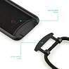 Coverzs Coverzs Silicone case met koord iPhone 13 (zwart) Coverzs Coverzs Silicone case met koord iPhone 13 (zwart)