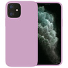Ceezs Ceezs iPhone 12 hoesje siliconen Paars Ceezs Ceezs iPhone 12 hoesje siliconen Paars