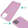Ceezs Ceezs iPhone 12 hoesje siliconen Paars Ceezs Ceezs iPhone 12 hoesje siliconen Paars