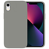 Ceezs Ceezs iPhone Xr hoesje siliconen Grijs Ceezs Ceezs iPhone Xr hoesje siliconen Grijs