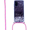 ShieldCase® ShieldCase Born To Sparkle Samsung Galaxy S20 hoesje met koord (roze) ShieldCase® ShieldCase Born To Sparkle Samsung Galaxy S20 hoesje met koord (roze)