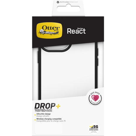 Otterbox OtterBox React Apple iPhone 13 Pro Max (Black Crystal) Otterbox OtterBox React Apple iPhone 13 Pro Max (Black Crystal)