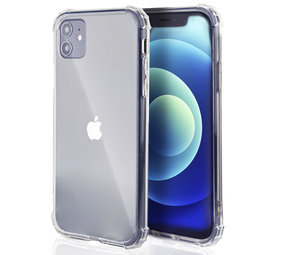 Ceezs Military Shockproof TPU hoesje iPhone 12 Mini (transparant) Ceezs Military Shockproof TPU hoesje iPhone 12 Mini (transparant)