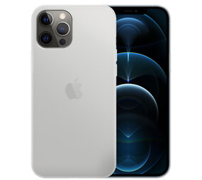 Ceezs iPhone 11 Pro hoesje siliconen Matte Transparant