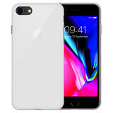 Ceezs iPhone 7 hoesje / iPhone 8 hoesje siliconen / Apple iPhone SE 2020 hoesje (Matte Transparant)