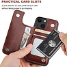 ShieldCase® ShieldCase iPhone 13 Mini wallet case (bruin) ShieldCase® ShieldCase iPhone 13 Mini wallet case (bruin)