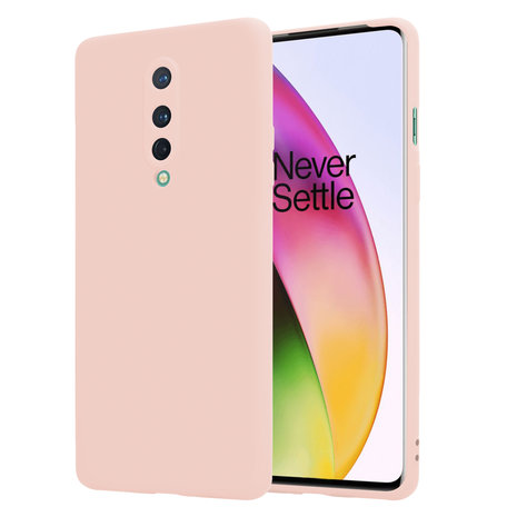 ShieldCase® Shieldcase OnePlus 8 siliconen hoesje (roze)