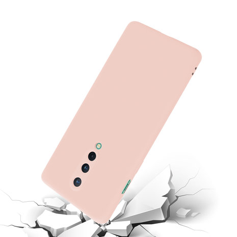 ShieldCase® Shieldcase OnePlus 8 siliconen hoesje (roze)