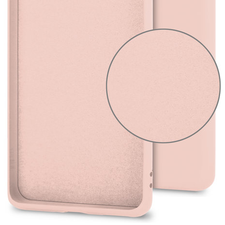 ShieldCase® Shieldcase OnePlus 8 siliconen hoesje (roze)