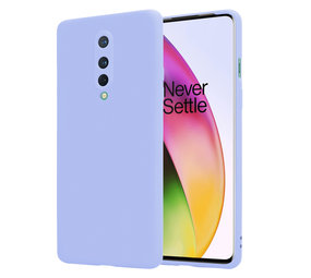 ShieldCase® OnePlus 8 siliconen hoesje (paars)