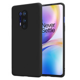 ShieldCase® OnePlus 8 Pro siliconen hoesje (zwart)