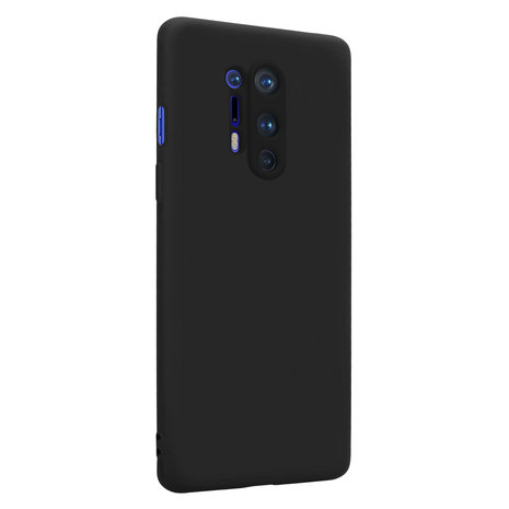 ShieldCase® Shieldcase OnePlus 8 Pro siliconen hoesje (zwart)
