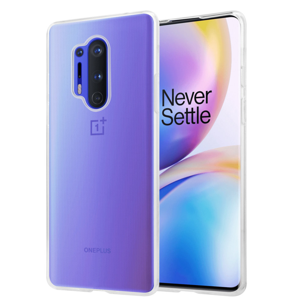 Dun siliconen hoesje OnePlus 8 (transparant) - Phone-Factory