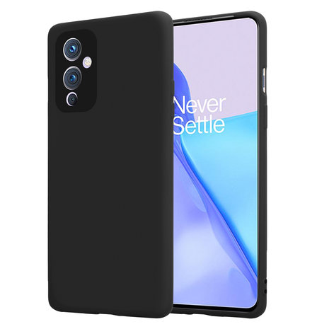 ShieldCase® Shieldcase OnePlus 9 siliconen hoesje (zwart)