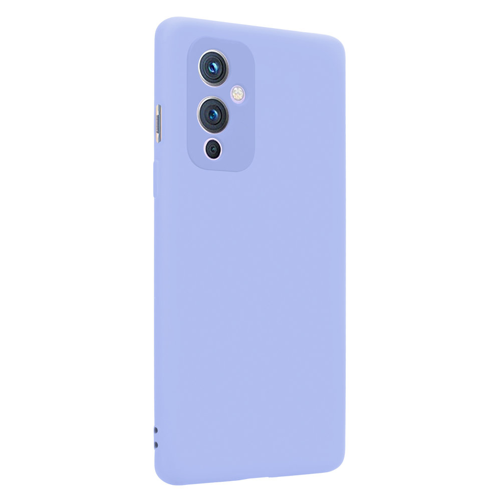 ShieldCase® Shieldcase OnePlus 9 siliconen hoesje (paars)