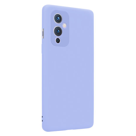 ShieldCase® Shieldcase OnePlus 9 siliconen hoesje (paars)