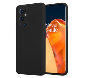 ShieldCase® OnePlus 9 Pro siliconen hoesje (zwart)