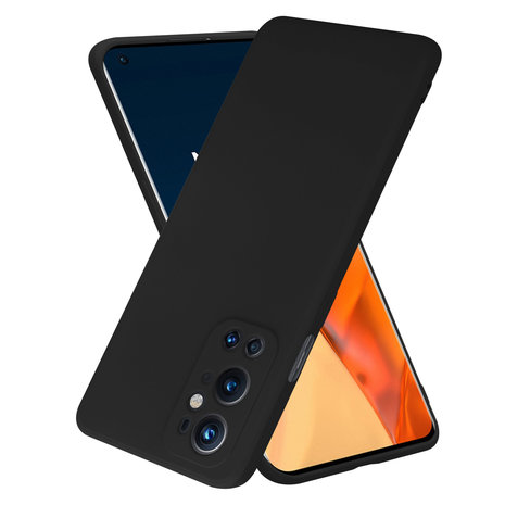 ShieldCase® Shieldcase OnePlus 9 Pro siliconen hoesje (zwart)