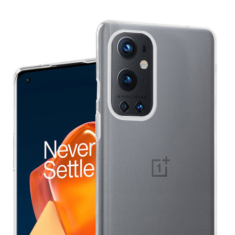 ShieldCase® Shieldcase Dun siliconen hoesje OnePlus 9 Pro (transparant)