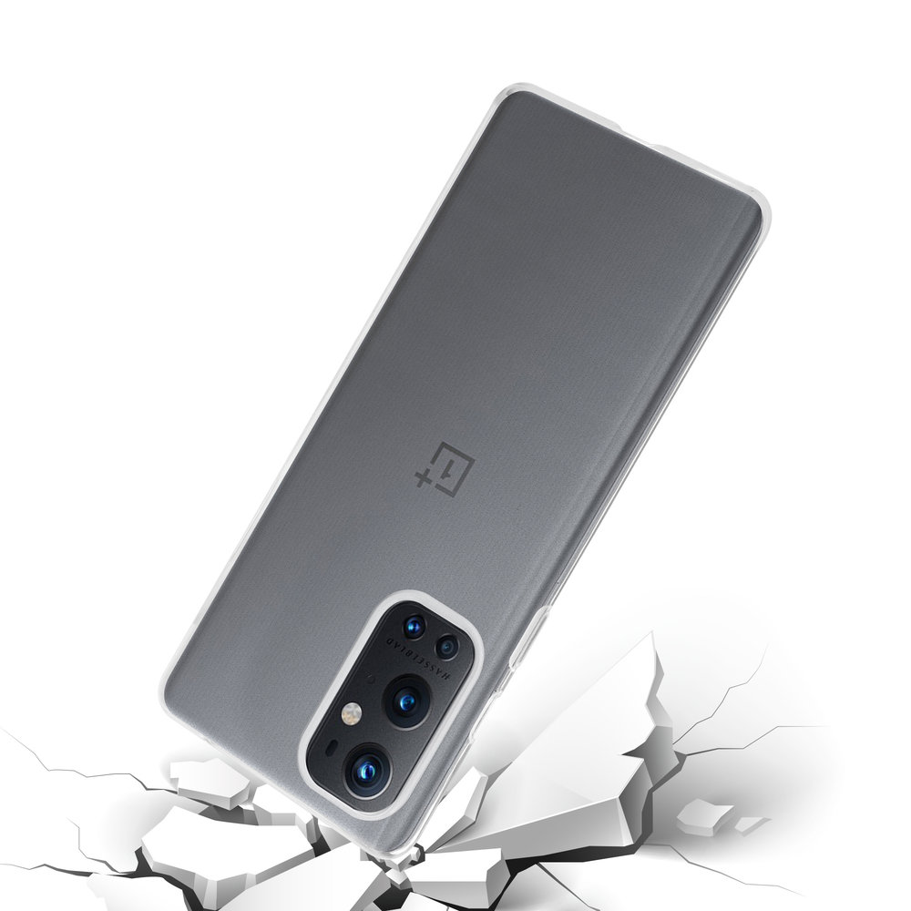 ShieldCase® Shieldcase Dun siliconen hoesje OnePlus 9 Pro (transparant)
