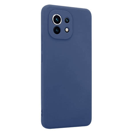 ShieldCase® Shieldcase Xiaomi Mi 11 siliconen hoesje (blauw)