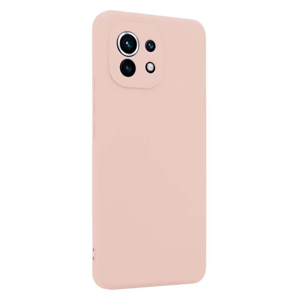 ShieldCase® Shieldcase Xiaomi Mi 11 siliconen hoesje (roze)