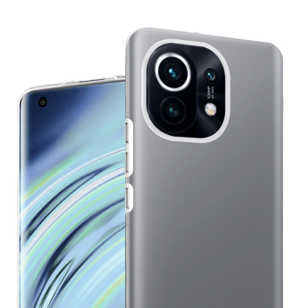 ShieldCase® Shieldcase Xiaomi Mi 11 dun siliconen hoesje (transparant)