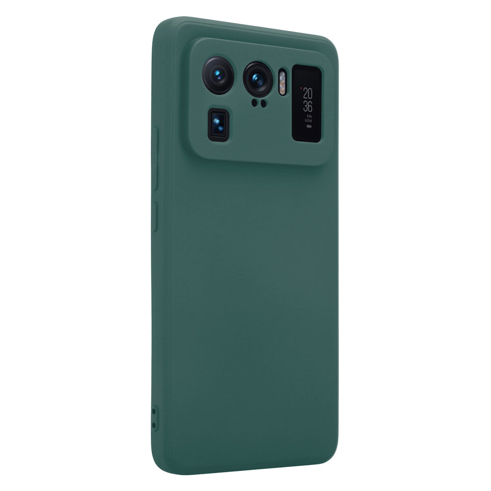 ShieldCase® Shieldcase Xiaomi Mi 11 Ultra siliconen hoesje (donkergroen)