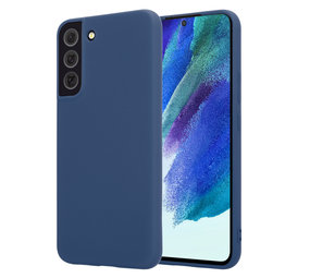 ShieldCase® Samsung Galaxy S22 silicone case (donkerblauw)
