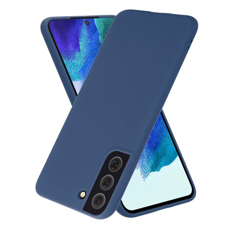 ShieldCase® Shieldcase Samsung Galaxy S22 silicone case (donkerblauw)