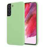 ShieldCase® Samsung Galaxy S22 Plus silicone case (lichtgroen)