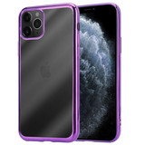 ShieldCase® Paarse metallic bumper case iPhone 11 Pro Max ShieldCase® Paarse metallic bumper case iPhone 11 Pro Max